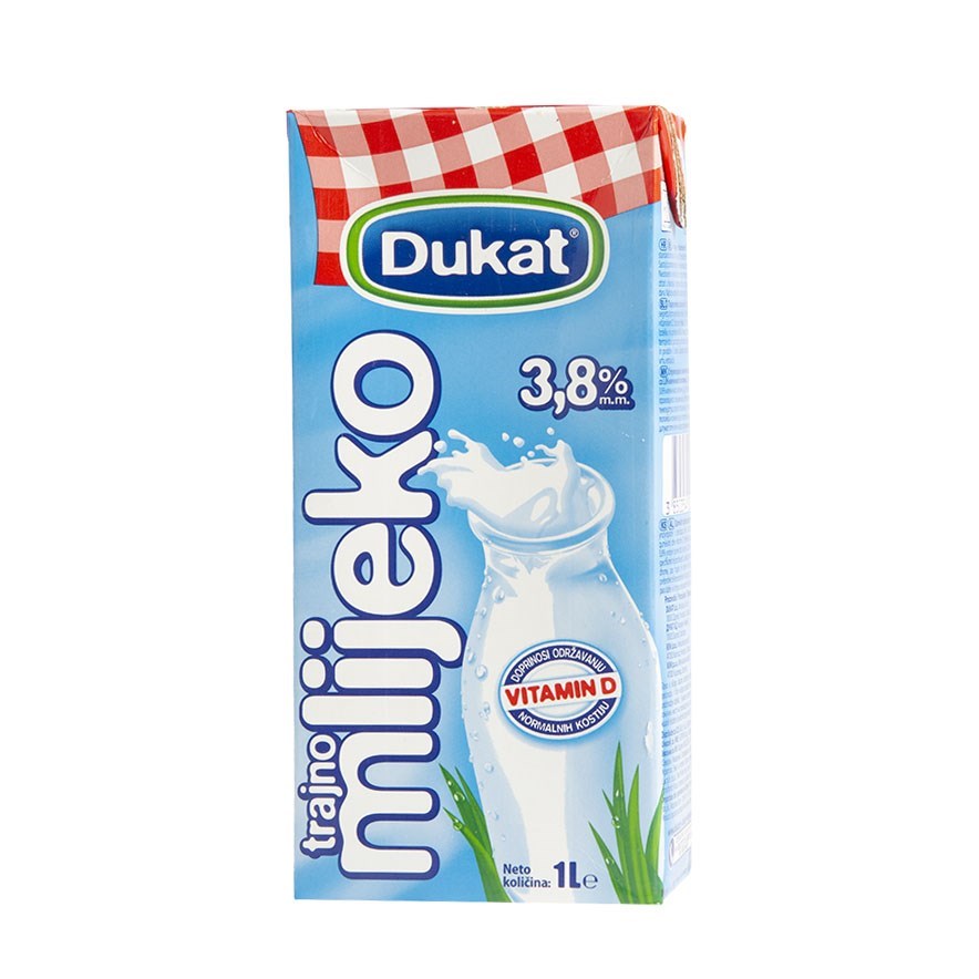 Mleko Dukat 3,8%.